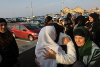 بالصور: عودة فوج معتمري مدينة يافا إلى ديارهم بسلام